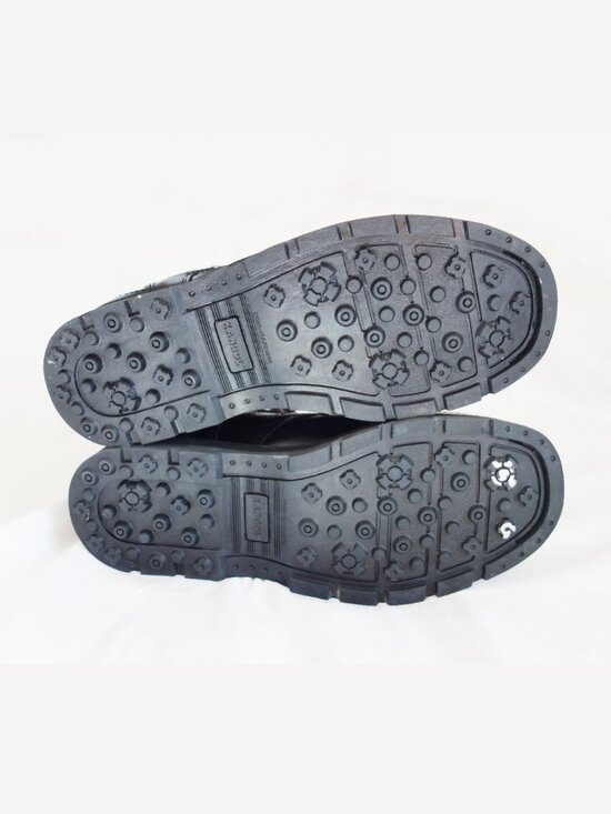 Kangol Mens Harrow Leather Eyelets Lace Up Shoes Moulded Sole Stitched (5.5) NWT main image 4
